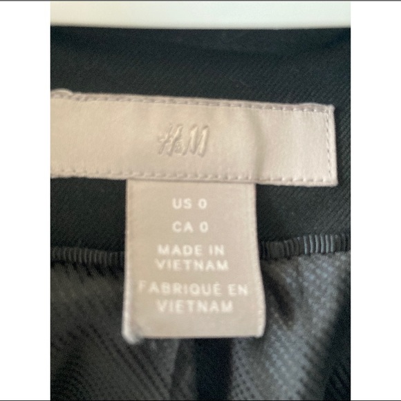 BLACK H&M BLAZER - Picture 4 of 5